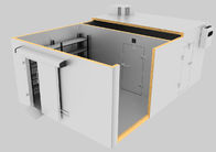 100 밀리미터 두께 주문 제작된 하얀 컬러본드 상업적 냉장실 220V 380V 냉장고 저장 룸