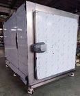 주문 제작된 여닫이 문 150 밀리미터 철강 돌풍 냉각장치 42KG/M3 비중 깊이인 냉장고 냉장실