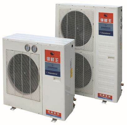 매체 온도 R407c 응축 유닛 15HP 포장 풍랭식 냉각 장치