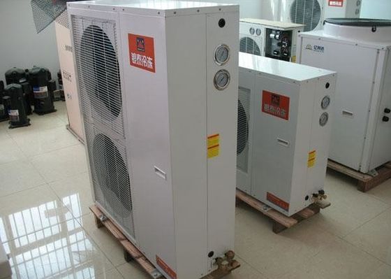 매체 온도 R407c 응축 유닛 15HP 포장 풍랭식 냉각 장치